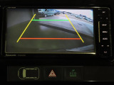 バックカメラが付いているので後方確認が非常にしやすいです。今や運転初心者も熟練者も必須装備!ついていて損はないですね♪