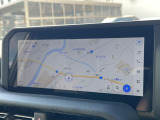 【12.3インチワイドナビ】高級感とインパクトのある大型ワイドナビを装備。各種オーディオ操作はもちろん、横長ワイド画面でのマップ2分割表示など、利便性も高いナビです♪