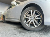 純正17インチアルミホイール!アルミのコーティングも御座います!汚れがちなアルミホイールも安心です!!