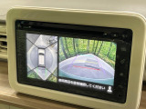 【全方位モニター用カメラ】専用のカメラにより、上から見下ろしたような視点で360度クルマの周囲を確認することができます☆死角部分も確認しやすく、狭い場所での切り返しや駐車もスムーズに行えます。