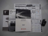 記録簿、保証書、取説、スペアキー等も完備されております!前オーナーさんの扱いの良さが分かりますね♪
