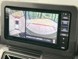 【パノラマモニター】専用のカメラにより、上から見下ろしたような視点で360度クルマの周囲を確認することができます☆死角部分も確認しやすく、狭い場所での切り返しや駐車もスムーズに行えます。