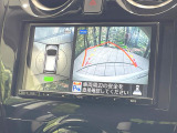 【アラウンドビューモニター】専用のカメラにより、上から見下ろしたような視点で360度クルマの周囲を確認することができます☆死角部分も確認しやすく、狭い場所での切り返しや駐車もスムーズに行えます。