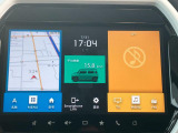 9インチの大画面を「ナビゲーション」「車両情報」「オーディオ」の3つの情報エリアに区分★様々な情報へタッチパネルで簡単アクセス!