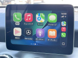 ●Apple Car Play:スマホとの有線接続で、ナビ・オーディオ再生などスマホのアプリ機能が画面でも使える便利機能です!