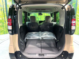 普段のお買い物や通勤、送迎等に十分な荷室スペースを確保しております。セカンドシートを倒すと、大きな荷物の積載も可能です♪