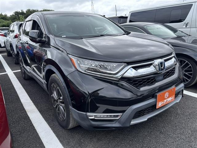 CR-V 2.0 e:HEV EX マスターピース 禁煙車 サンルーフ 黒革シート 純正ナビ