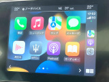 ●Apple Car Play:スマホとの有線接続で、ナビ・オーディオ再生などスマホのアプリ機能が画面でも使える便利機能です!