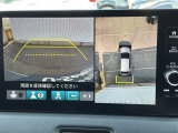 カラービジョンとガイド線で見やすいバックモニターと、マルチビューモニターで車庫入れも楽チン♪