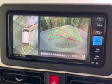 【パノラマモニター】専用のカメラにより、上から見下ろしたような視点で360度クルマの周囲を確認することができます☆死角部分も確認しやすく、狭い場所での切り返しや駐車もスムーズに行えます。