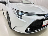 フォグランプ装着車です。暗い夜道の車両前方を明るく照らします