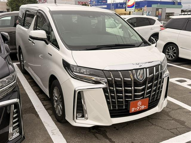 アルファード ハイブリッド 2.5 SR E-Four 4WD 禁煙車 純正10.5インチナビ フルセグTV