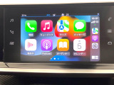 ●Apple Car Play:スマホとの有線接続で、ナビ・オーディオ再生などスマホのアプリ機能が画面でも使える便利機能です!