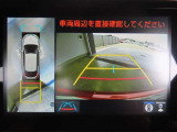 パノラミックビューモニター付きです。全方向の確認ができて安心です。