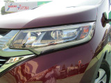 ヘッドライトはLEDランプです。LEDランプは従来のハロゲンランプと比べて、長寿命・省電力、そしてとても明るいのです!