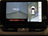 パノラミックビューモニター付きです。全方向の確認ができて安心です。