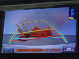 バックガイドモニターを装備しています、車庫入れもラクラクです。