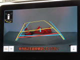 バックガイドモニターを装備しています、車庫入れもラクラクです。
