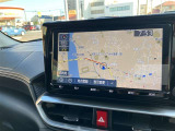 純正ナビを装備。タッチパネル式で使いやすく、お出かけもラクラクです。