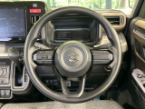 【ステアリングスイッチ】運転中、前方から目線をそらすことなく、オーディオ等の操作が可能な便利機能!安心&快適なドライブを演出してくれます♪