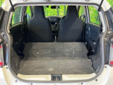 後席を格納すると、これだけの広さが!シーンに合わせたシートアレンジで、大きな荷物も積むことが出来ます♪