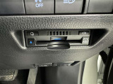 ETC車載器付きです。高速道路の料金所もスムーズに通過できます。