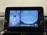 パノラミックビューモニター(全周囲モニター)です☆おクルマを空から見たように表示します。