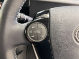 ステアリングスイッチ装備!運転しながら手元でオーディオの操作などができます。