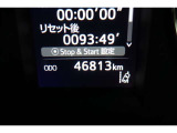 ★撮影時の走行距離は約4.7万Kmです。安心のロングラン保証付きです。