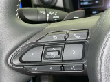 ステアリングスイッチ装備!運転しながら手元でオーディオの操作などができます。