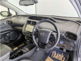 見通しのよいすっきりとした視界で、誰でも運転しやすいです。運転のしやすさは疲れにくさにも繋がりますよ♪
