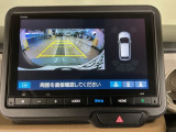 バックカメラが付いているので、車庫入れもラクラクです♪更にバンパーに取り付けられたソナーセンサーで、障害物を音とナビゲーション画面で知らせてくれます♪