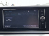 Bluetooth(ブルートゥース)接続機能付き。スマートフォンなどからお気に入りの音楽をワイヤレス再生できます。ドライブがさらに楽しくなりますね。
