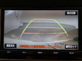 バックガイドモニターで、後方を確認しながら安心して駐車することができます。運転初心者も熟練者も必須の機能ですよ!