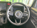 【ステアリングスイッチ】運転中、前方から目線をそらすことなく、オーディオ等の操作が可能な便利機能!安心&快適なドライブを演出してくれます♪