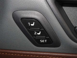 運転席のパワーシートは2名様分までメモリー機能付きです。