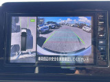 上から見たような画像で車庫入れなどに便利なアラウンドビューモニター