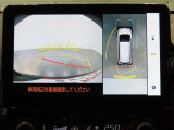 駐車のしやすい全周囲モニター