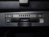 ETC車載器付きです。高速道路の料金所もスムーズに通過できます。