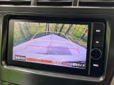 【バックカメラ】駐車時に後方がリアルタイム映像で確認できます。大型商業施設や立体駐車場での駐車時や、夜間のバック時に大活躍!運転スキルに関わらず、今や必須となった装備のひとつです!