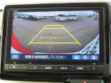 リアワイドカメラシステム!従来の視野に加えて、後方側方を約180&deg;まで見えるワイドビューと、後方を真上から見たような視野で駐車時などに便利なトップダウンビューの3つの視野があります!