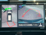 360&deg;周りがチェックできるアラウンドビューモニターをミラーに映すことができます