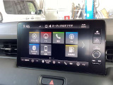 【ナビ】Honda純正ナビゲーション装備(HondaCONNECT対応)スマートフォンからリモート操作が可能。車内Wi-Fiや自動地図更新など便利な機能が使用できます。●基本パック(有料)が必要です。