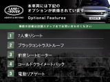 こちらの車両には下記のオプションが装備されています。