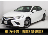 ★トヨタ カムリ WS★★禁煙車★セーフティセンス★衝突軽減★★レーダークルーズ★クリアランスソナー★★LDA★ディーラーオプションSDナビ★★LEDヘッドライト★オートハイビーム★