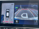 見下ろしているかのような映像で、駐車もスムーズに行ける!インテリジェントアラウンドビューモニターです。
