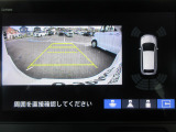 バックが苦手な方にもオススメなバックカメラ付き!広い画角で広範囲も見渡せます。