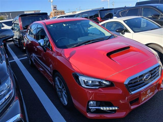 レヴォーグ 1.6 GT-S アイサイト 4WD 禁煙車 黒革シート 純正ナビ フルセグTV