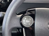 ステアリング左側にオーディオ操作スイッチが付いています。