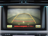 バックガイドモニターで搭載で、駐車場もラクラク安心!
